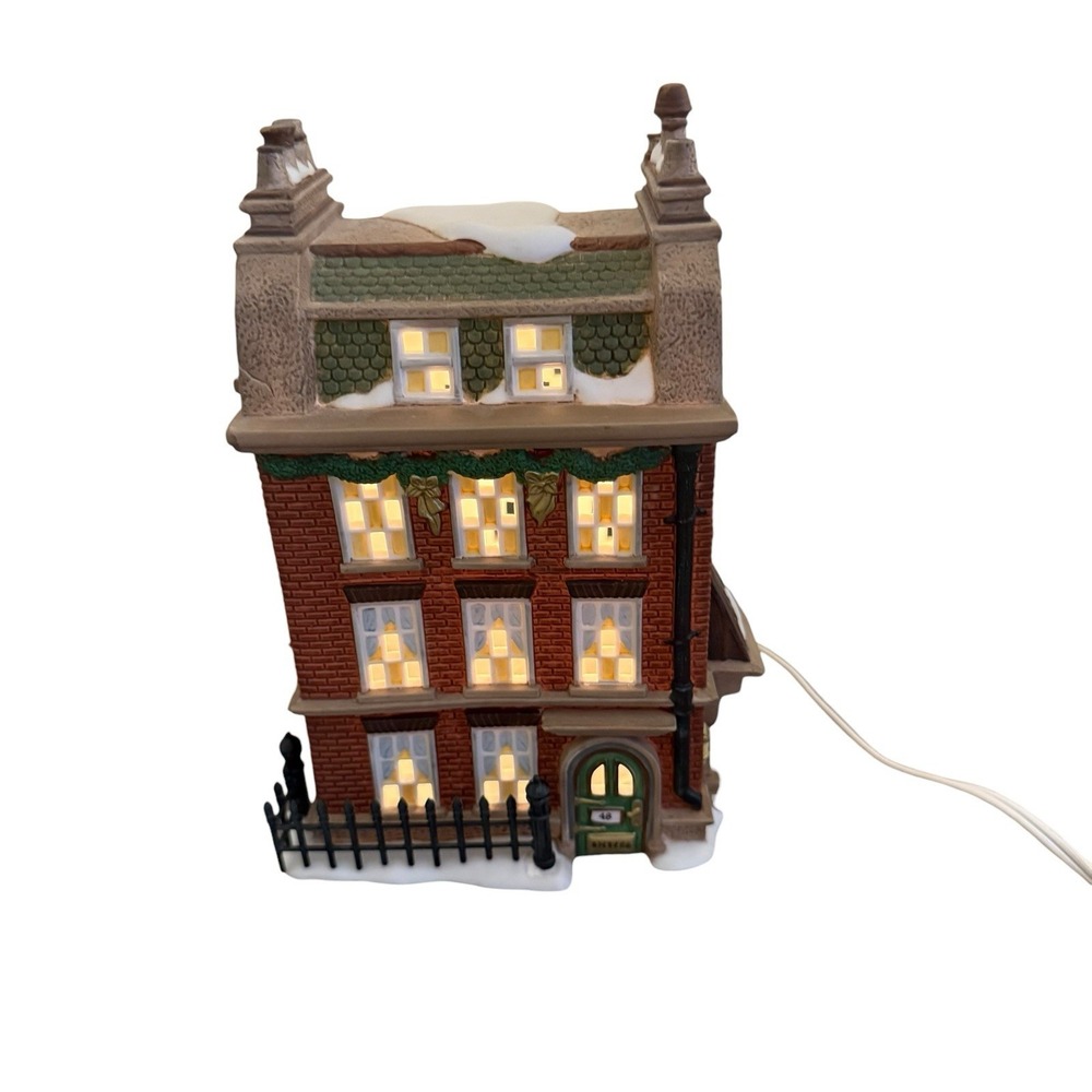 Dept 56 Dickens Village 48 Doughty St Home to Charles 805521 Christmas Collector